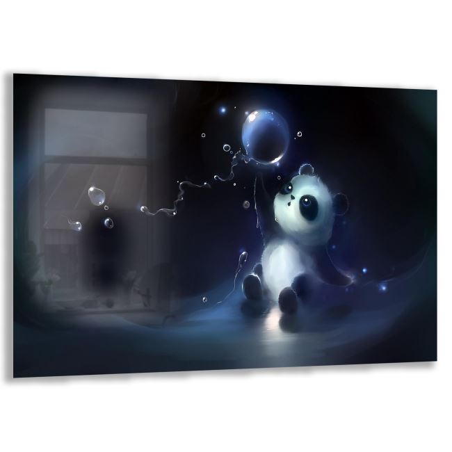Panda Cam Tablo - Yatay Motif 01-001 