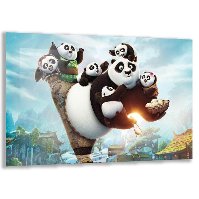 Panda Cam Tablo - Yatay Motif 01-002 