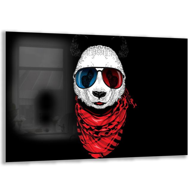 Panda Cam Tablo - Yatay Motif 01-010 