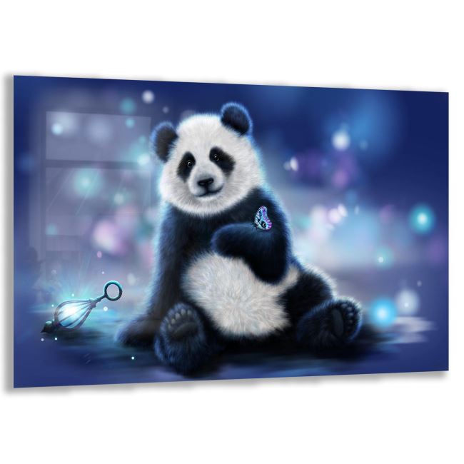 Panda Cam Tablo - Yatay Motif 01-012 