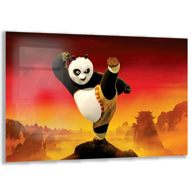 Panda Cam Tablo - Yatay Motif 01-013 