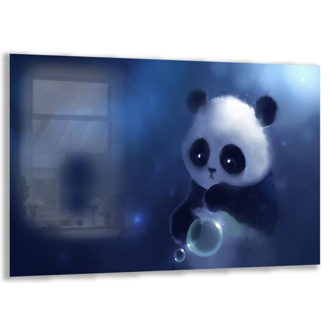 Panda Cam Tablo - Yatay Motif 01-021 