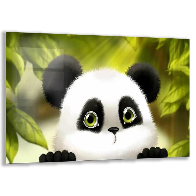 Panda Cam Tablo - Yatay Motif 01-022 