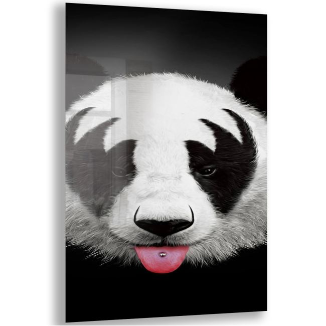 Panda Cam Tablo - Dikey Motif 02-002 
