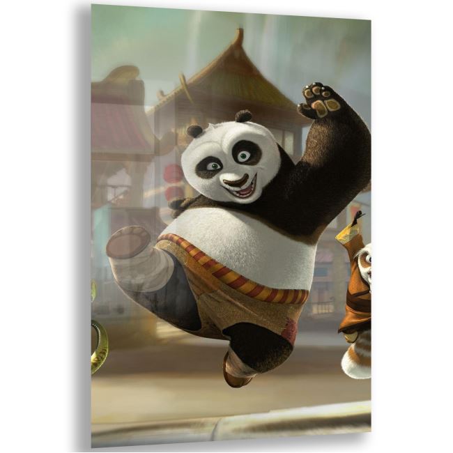 Panda Cam Tablo - Dikey Motif 02-003 