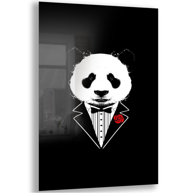 Panda Cam Tablo - Dikey Motif 02-004 