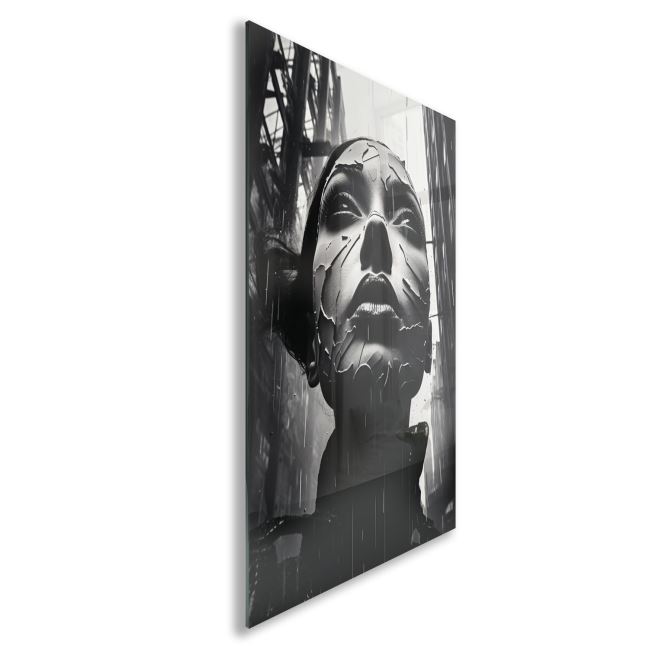 Sanatsal Cam Tablo - Sokak Fotoğrafçılığı - Dikey Motif 12-001 45 x 65