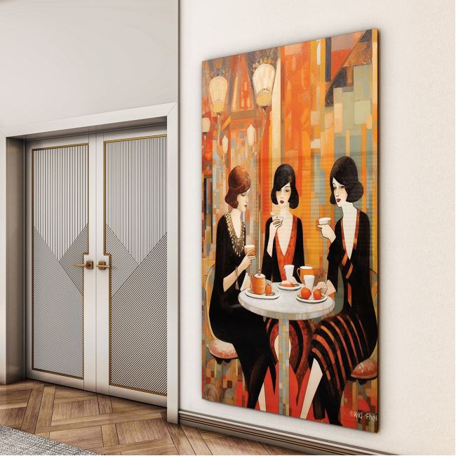 Vintage Cam Tablo - Türkiye Manzaraları - Dikey Motif 01-003 30 x 45