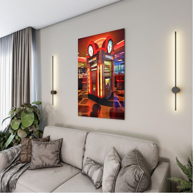 Vintage Cam Tablo - Türkiye Manzaraları - Dikey Motif 01-006 30 x 45