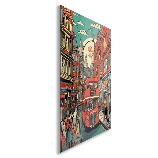 Vintage Cam Tablo - Türkiye Manzaraları - Dikey Motif 01-011 30 x 45