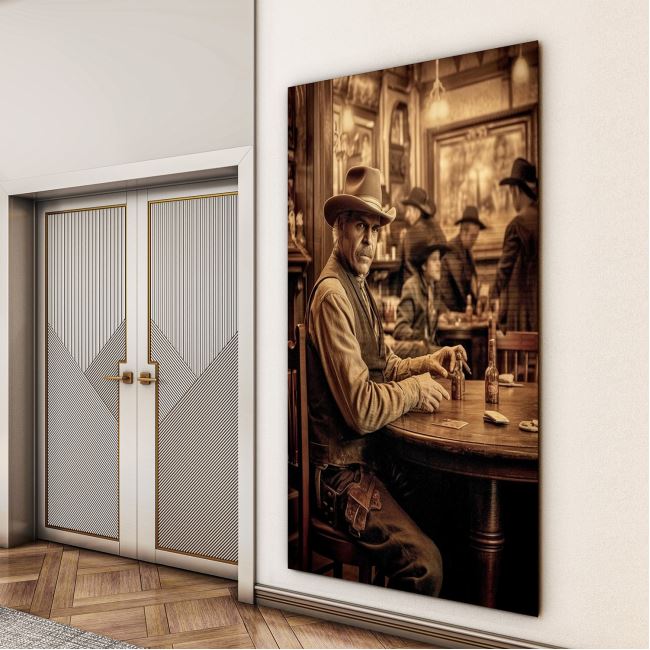 Vintage Cam Tablo - Türkiye Manzaraları - Dikey Motif 01-013 30 x 45