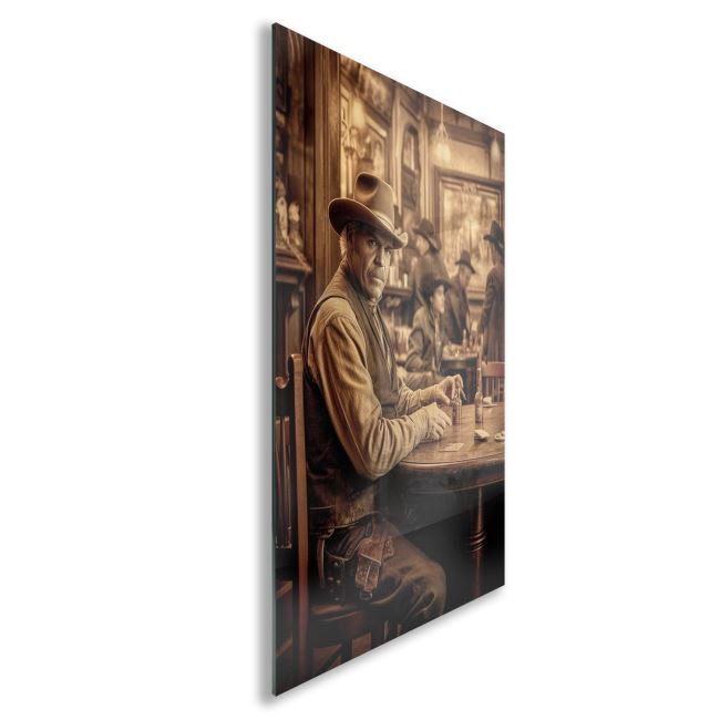 Vintage Cam Tablo - Türkiye Manzaraları - Dikey Motif 01-013 30 x 45