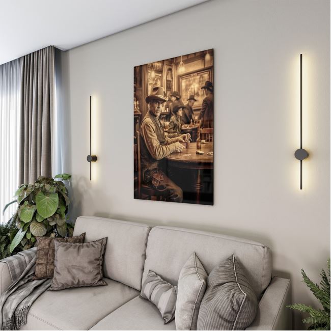 Vintage Cam Tablo - Türkiye Manzaraları - Dikey Motif 01-013 30 x 45
