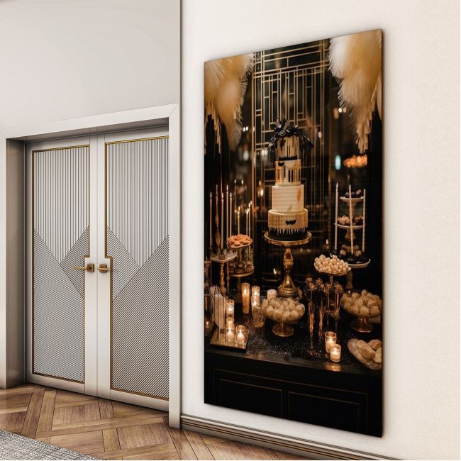Vintage Cam Tablo - Türkiye Manzaraları - Dikey Motif 01-016 30 x 45