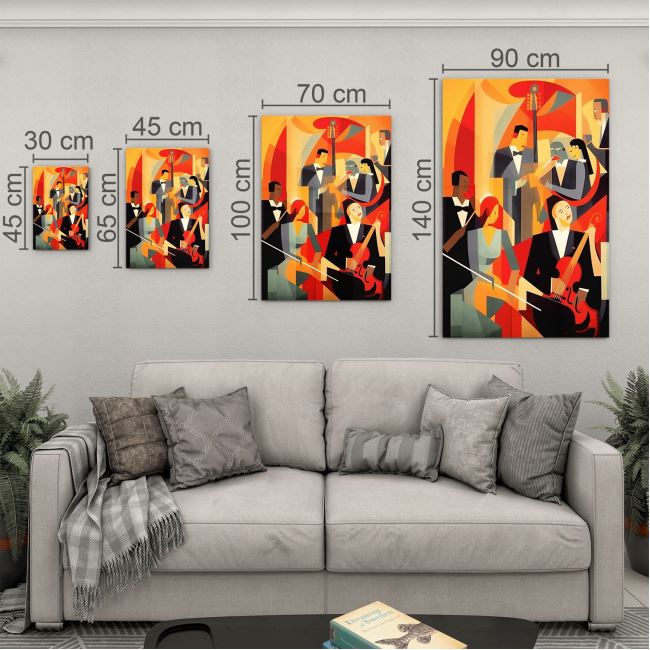 Vintage Cam Tablo - Türkiye Manzaraları - Dikey Motif 01-017 30 x 45