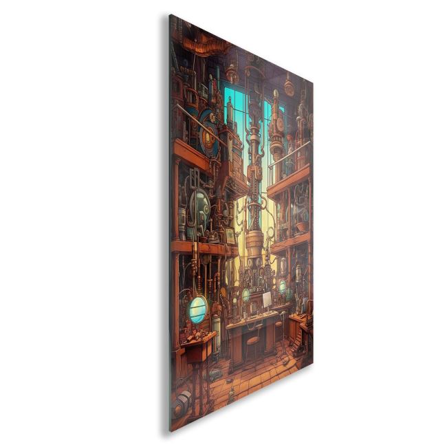 Vintage Cam Tablo - Türkiye Manzaraları - Dikey Motif 01-019 30 x 45