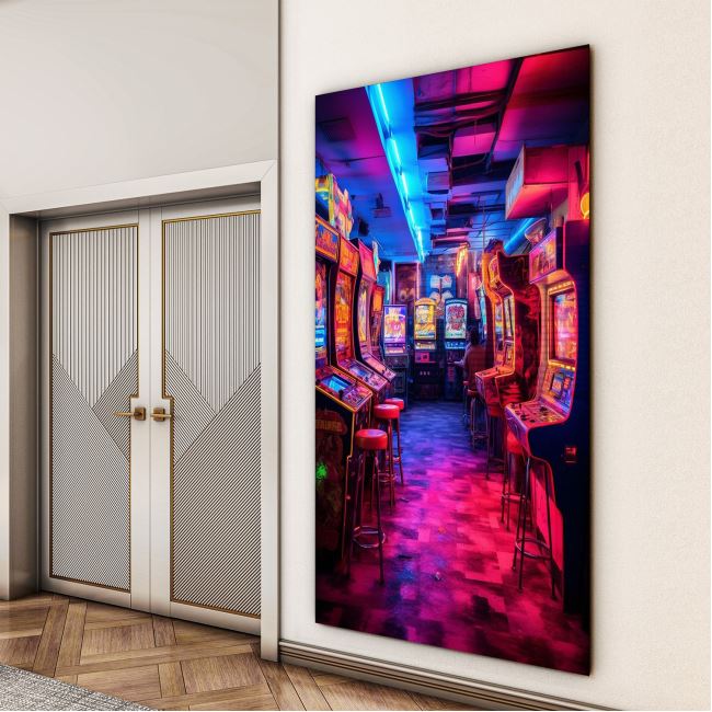 Vintage Cam Tablo - Türkiye Manzaraları - Dikey Motif 01-021 30 x 45
