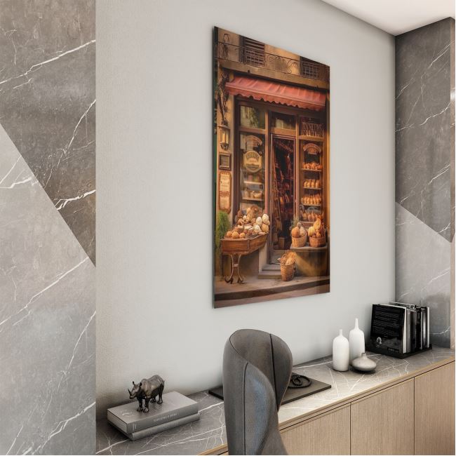 Vintage Cam Tablo - Türkiye Manzaraları - Dikey Motif 01-022 30 x 45