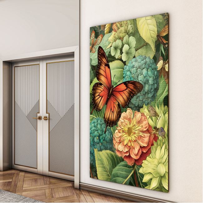 Vintage Cam Tablo - Türkiye Manzaraları - Dikey Motif 01-023 30 x 45