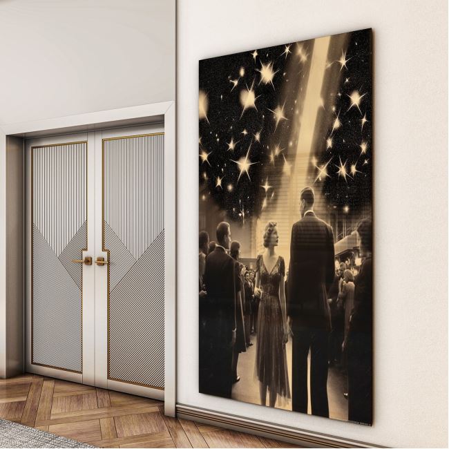 Vintage Cam Tablo - Türkiye Manzaraları - Dikey Motif 01-024 30 x 45