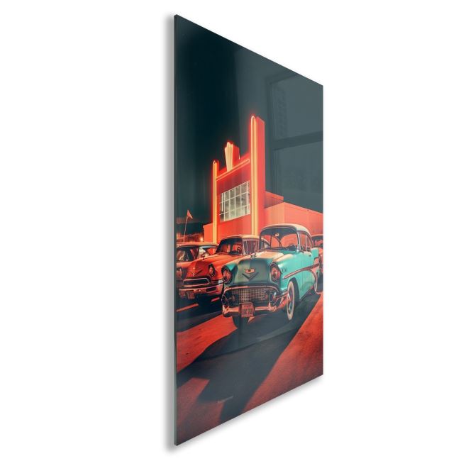 Vintage Cam Tablo - Türkiye Manzaraları - Dikey Motif 01-027 30 x 45