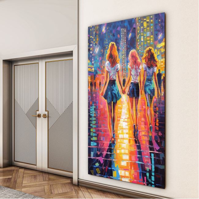 Vintage Cam Tablo - Türkiye Manzaraları - Dikey Motif 01-030 30 x 45