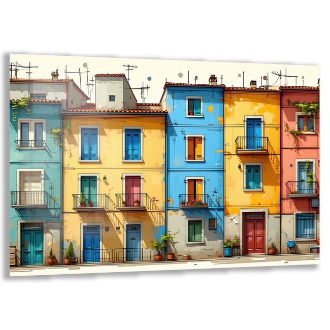 Doğa Manzaralı Cam Tablo - İstanbul - Yatay Motif 02-018 