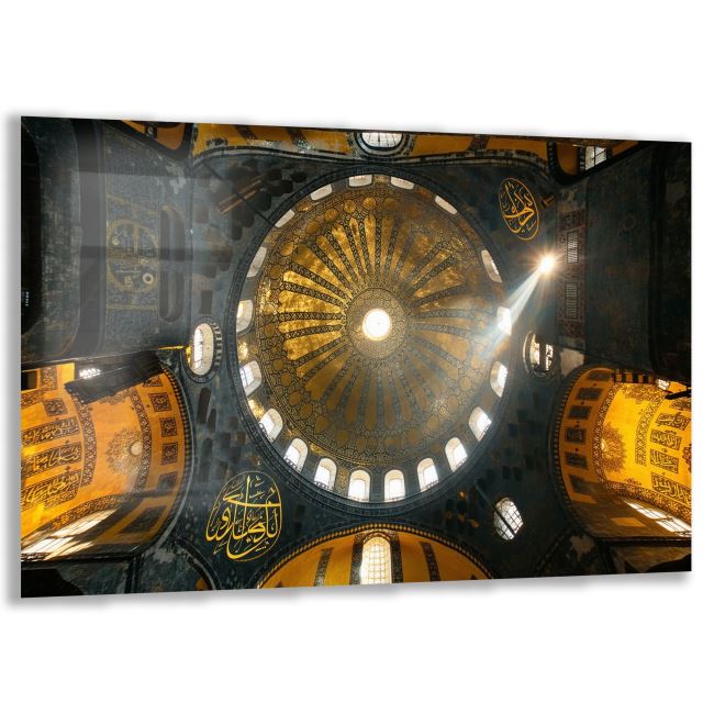 Türkiye Manzara Cam Tablo - Karışık - Yatay Motif 01-004 