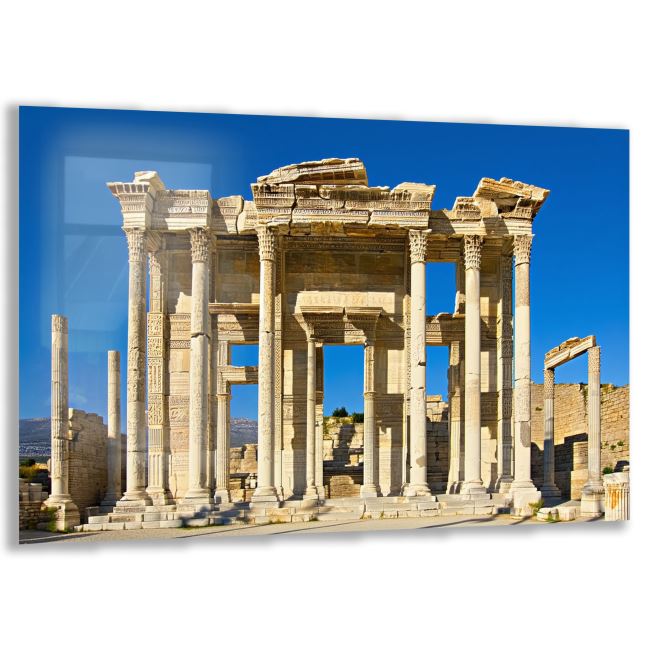 Türkiye Manzara Cam Tablo - Karışık - Yatay Motif 01-008 