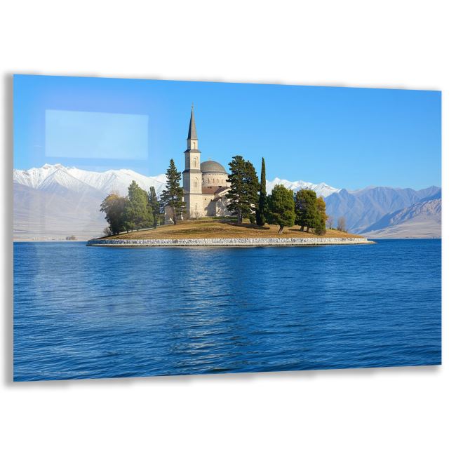Türkiye Manzara Cam Tablo - Karışık - Yatay Motif 01-015 