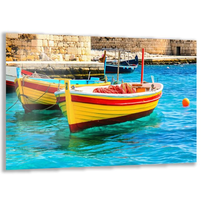 Türkiye Manzara Cam Tablo - Karışık - Yatay Motif 01-019 