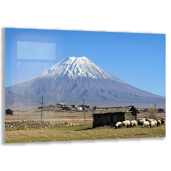 Türkiye Manzara Cam Tablo - Karışık - Yatay Motif 01-020 