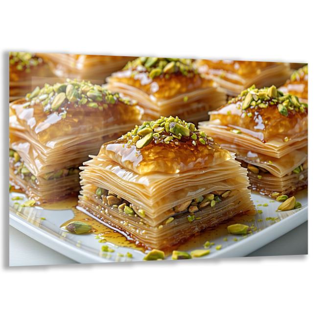 Türkiye Manzara Cam Tablo - Karışık - Yatay Motif 01-029 