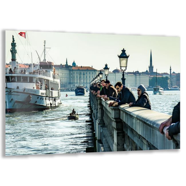 Türkiye Manzara Cam Tablo - Karışık - Yatay Motif 01-030 