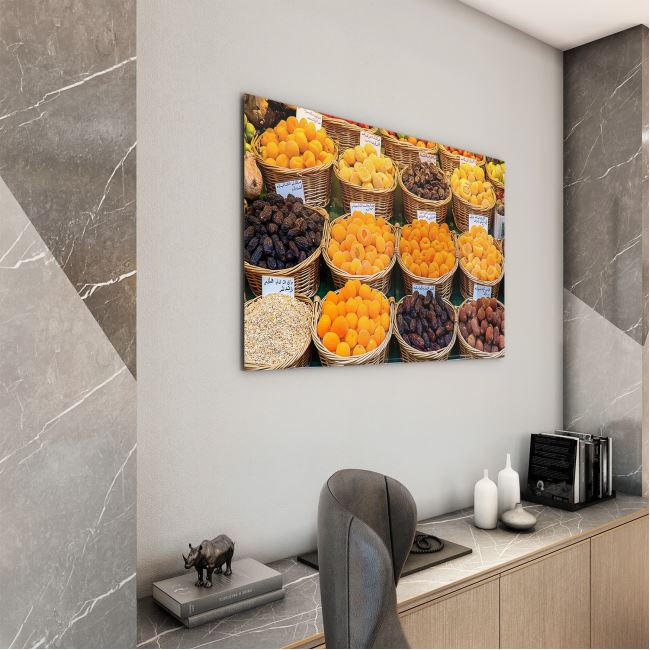 Türkiye Manzara Cam Tablo - Karışık - Yatay Motif 01-204 70 x 100