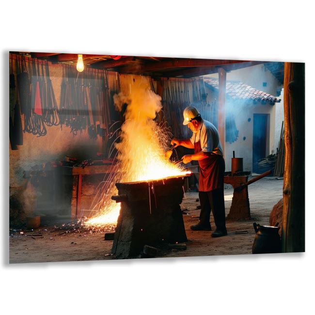 Türkiye Manzara Cam Tablo - Karışık - Yatay Motif 01-393 